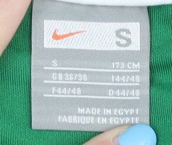 Nike Green Men's Jersey S - Short Sleeve Activewear