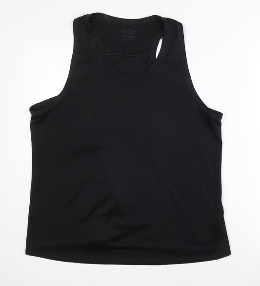 Umbro Women's Black Tank Top Size 16