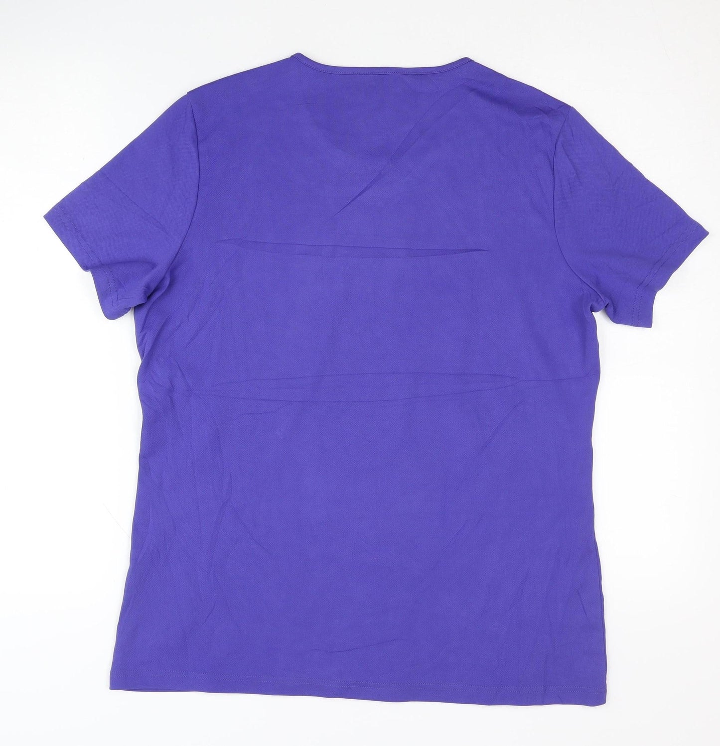 Odlo Purple Unisex T-Shirt L | Activewear, Solid, Basic