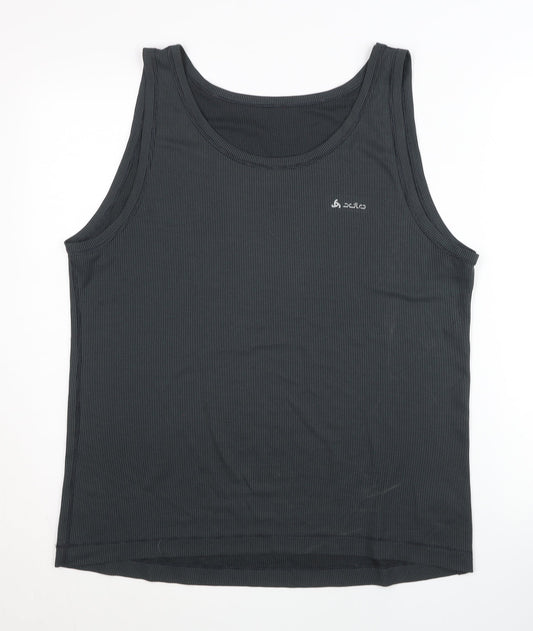 Odlo Men's Black XL Athletic Tank Top