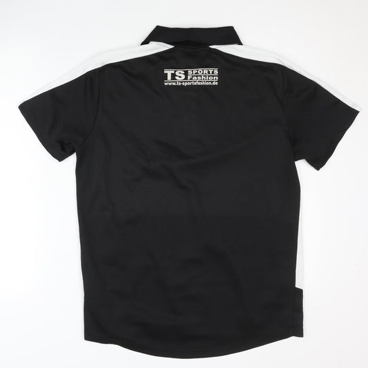 Puma Men's Black Polo Shirt M Gym & Training Sport