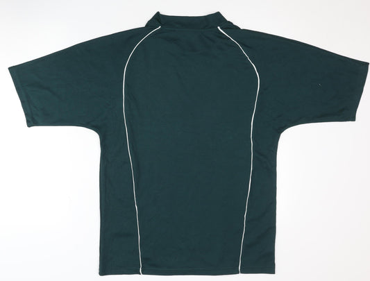 VitalTahn Men's XL Green Graphic T-Shirt
