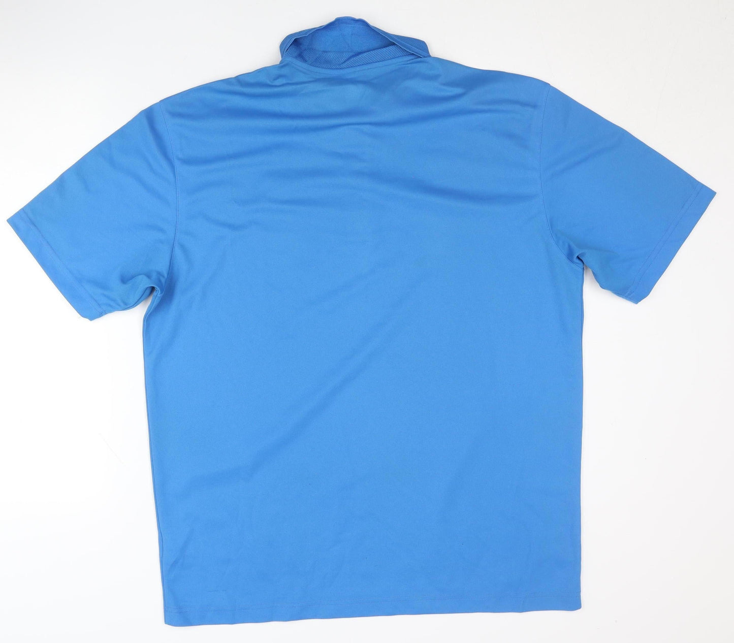 Odlo Men's Blue XL Basic Polo Shirt - Breathable, Polyester