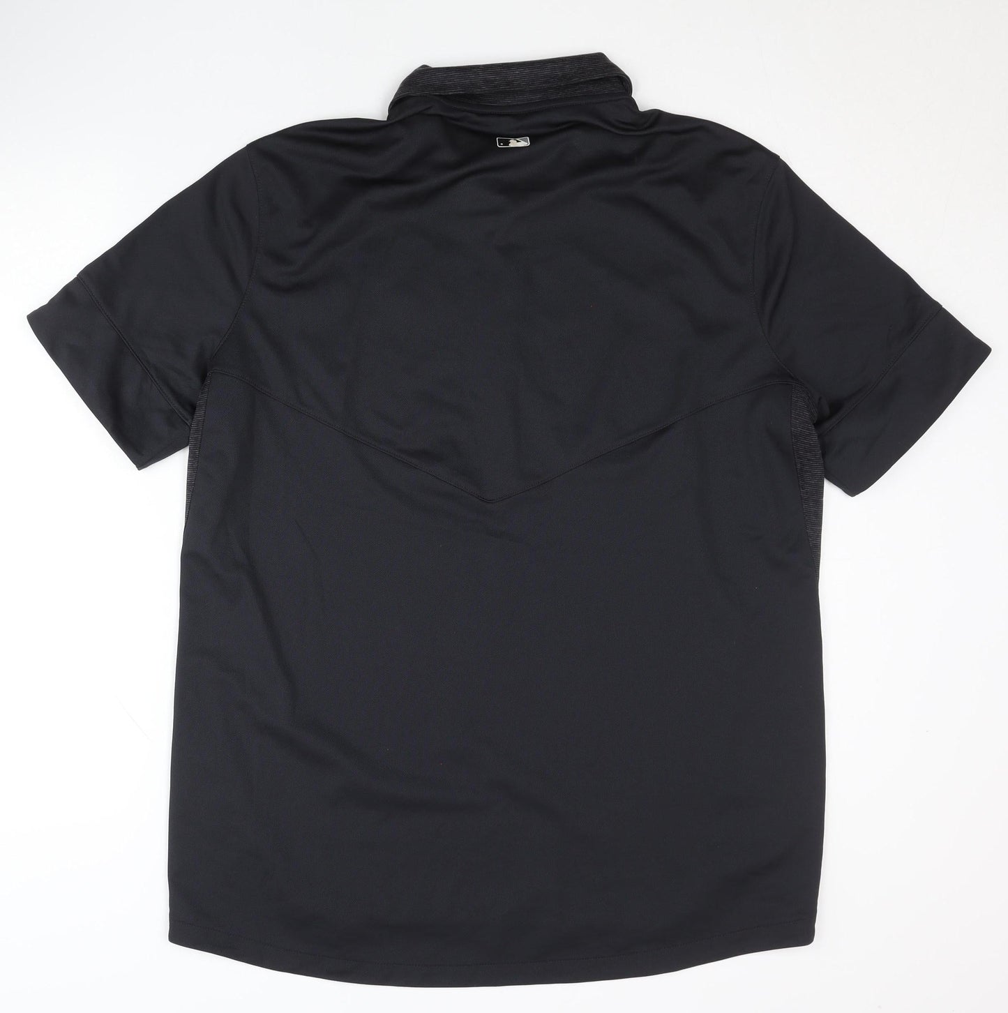 Nike Men's Black Polo Shirt, L, Sports, Breathable Dri-FIT