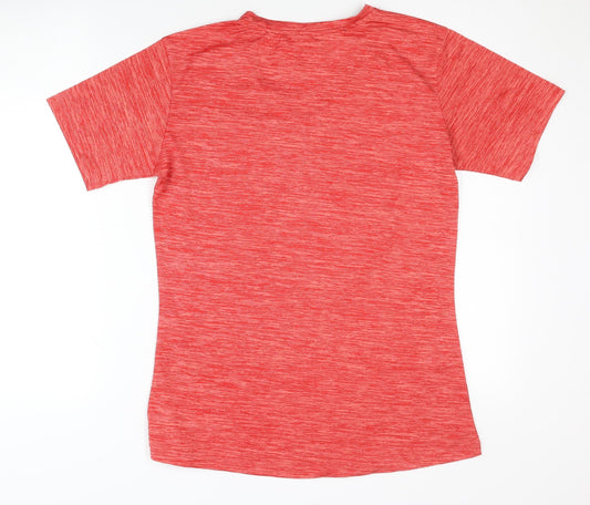Nike Women's Red 3XL V-Neck T-Shirt