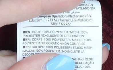 Nike Men's Red Medium Gym Training T-Shirt