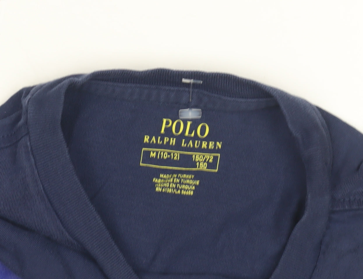 Polo Ralph Lauren Unisex Blue T-Shirt M