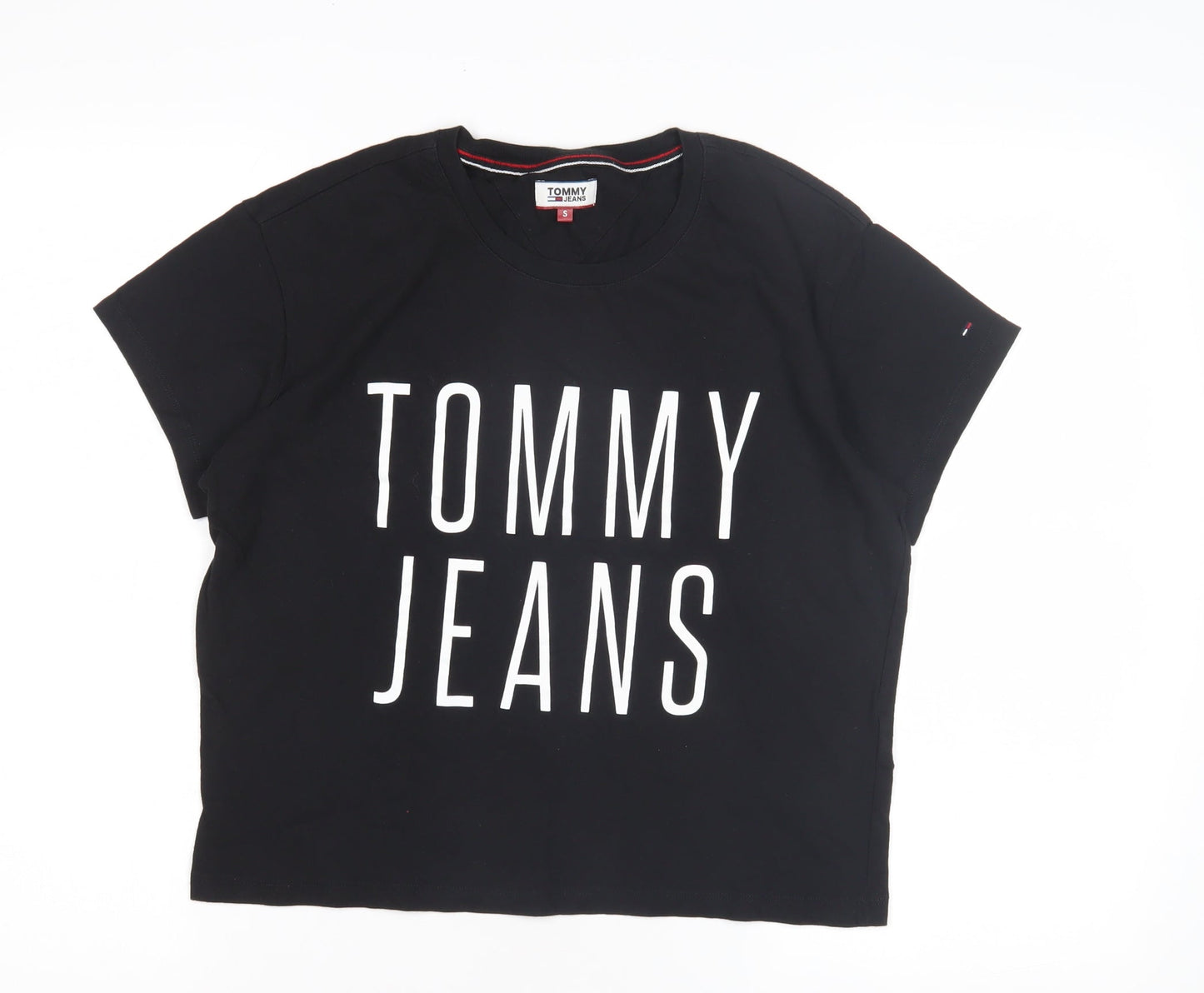 Tommy Jeans Women's Black Basic T-Shirt S