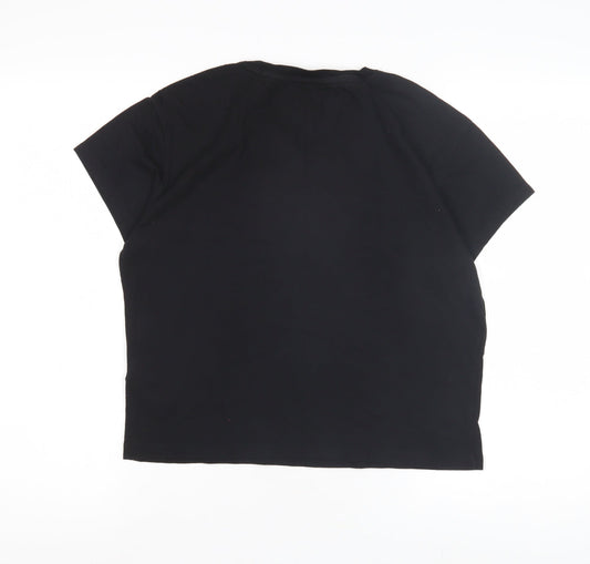Tommy Jeans Women's Black Basic T-Shirt S