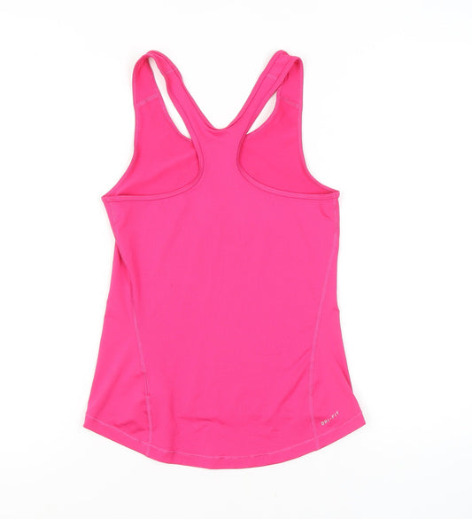 Nike Women's Pink Racerback Sports Tank Top