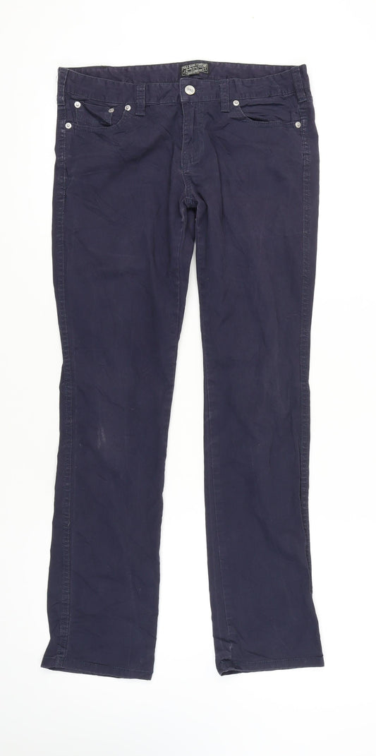 Polo Jeans Co. Women's Blue Straight-Fit Jeans