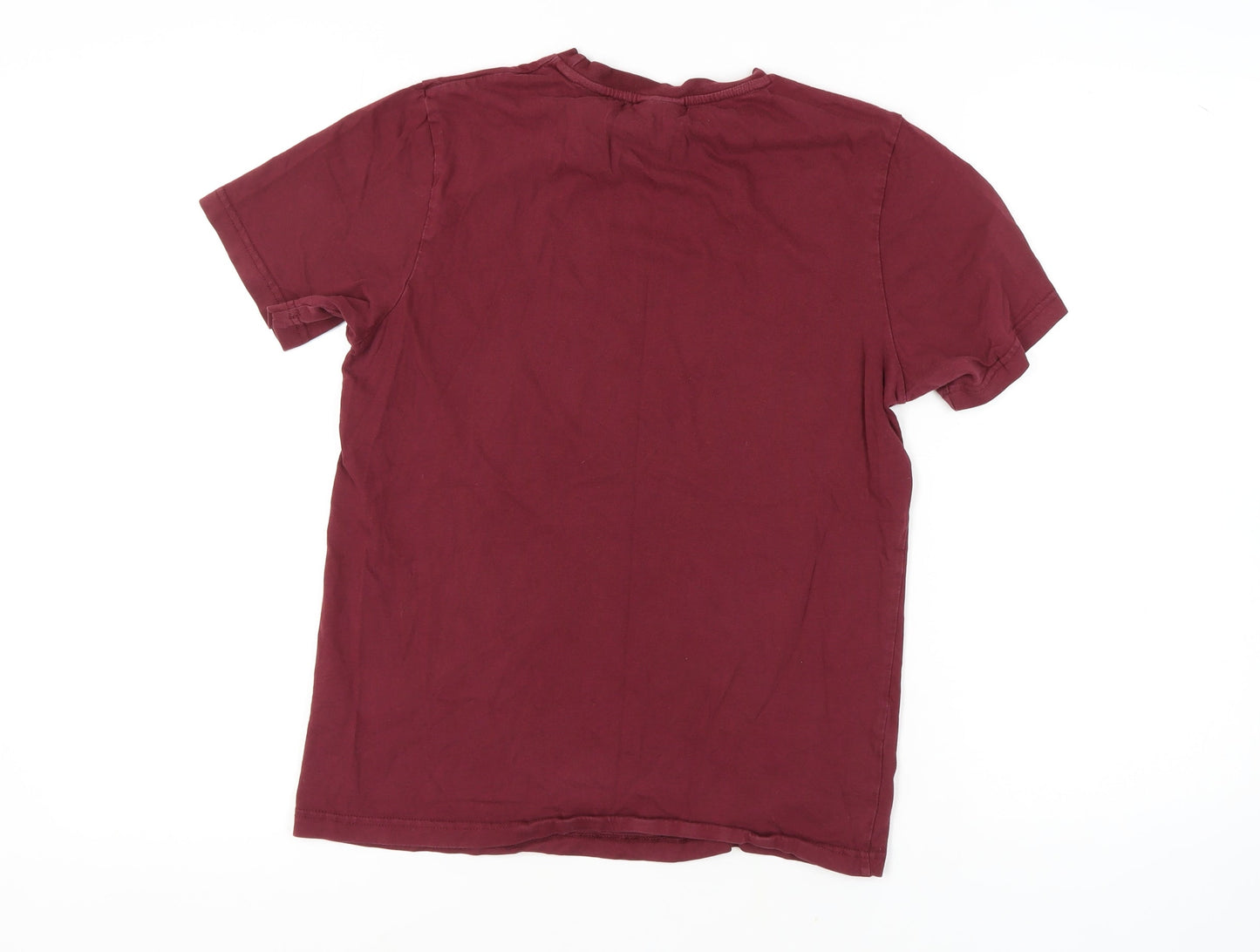 Ellesse Men's Red S T-Shirt, Graphic Logo, Sports Style