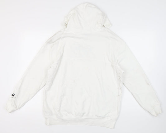 Nike Men's White XS Pullover Hoodie