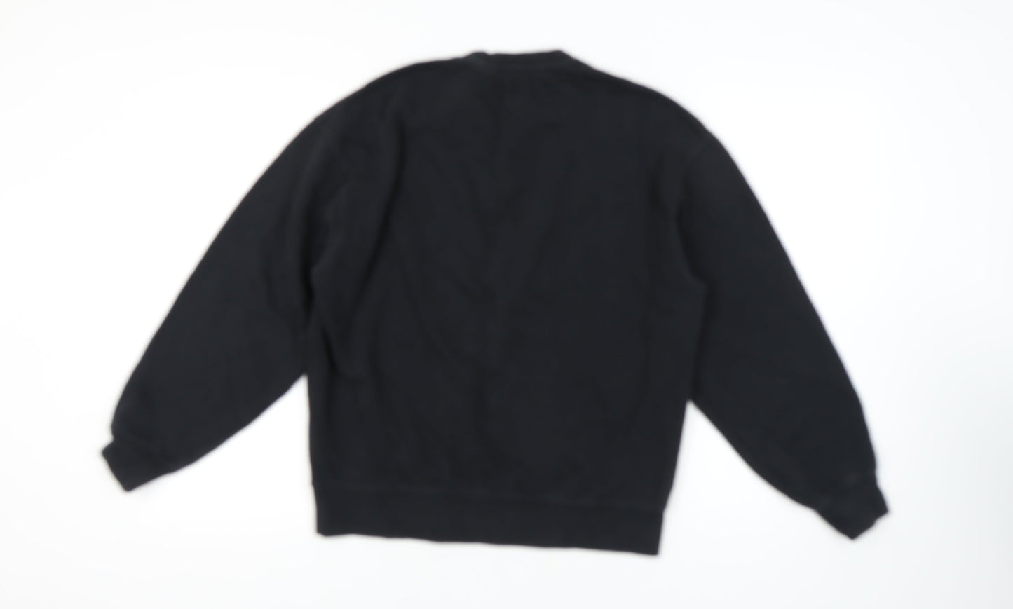 Levi's Black Relaxed Sweatshirt M Unisex Adults Pullover