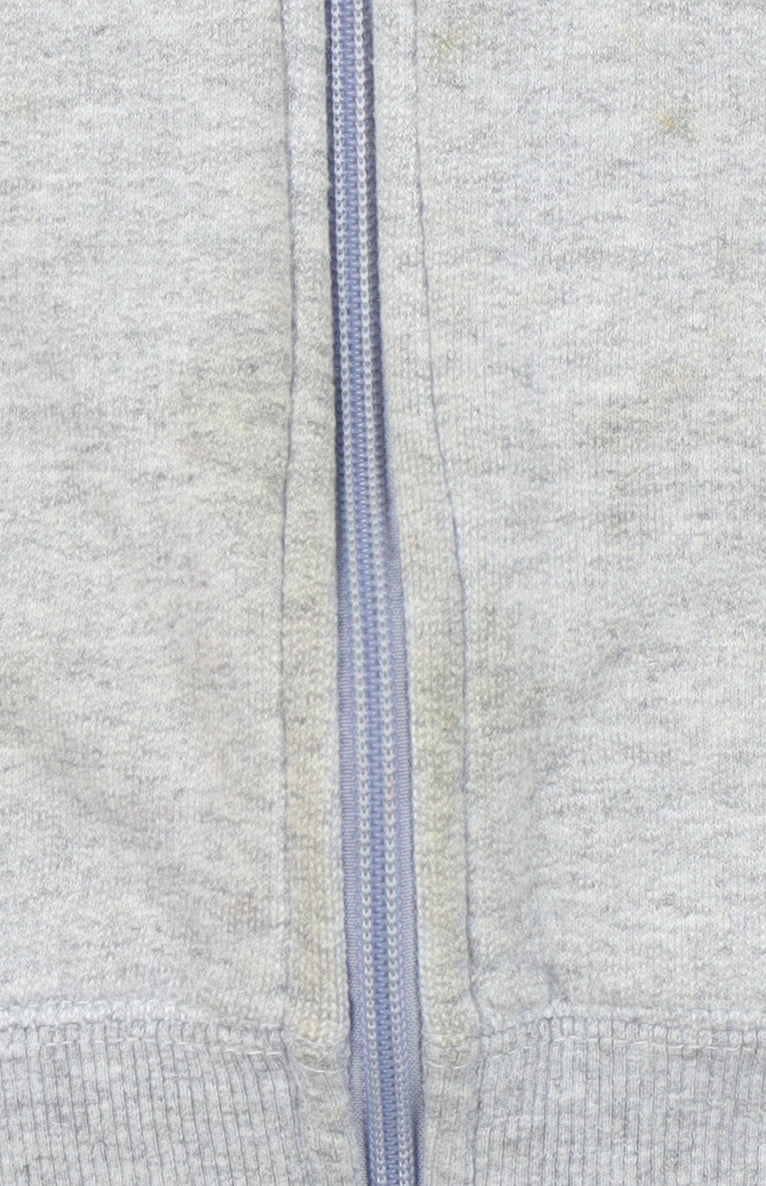 The North Face Men's Grey Full Zip Hoodie - Size S