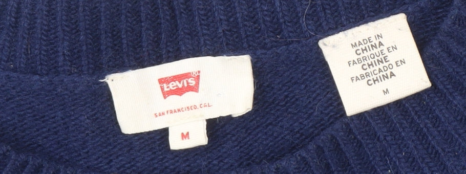 Levi's Women's Blue Pullover Jumper - Size M