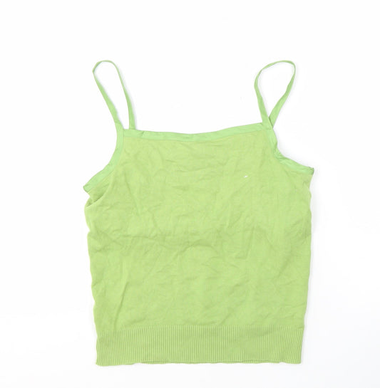 Gap Women's Green Camisole Tank Top - Medium