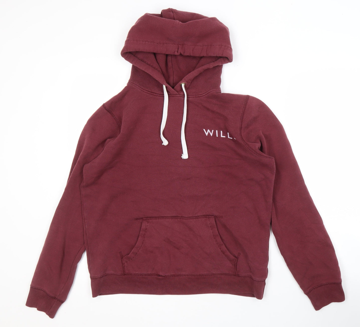 Jack Wills Women's Red Pullover Hoodie Size 12