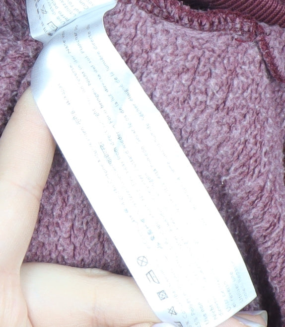 Jack Wills Women's Red Pullover Hoodie Size 12