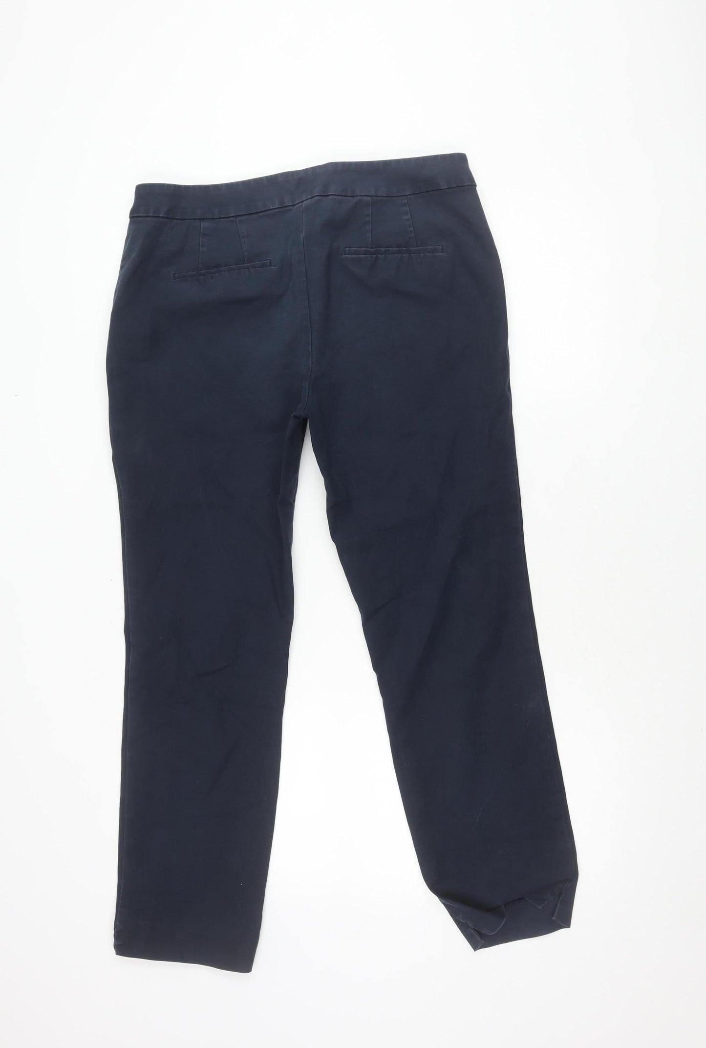 Boden Women's Blue Chino Trousers Size 14 Plus