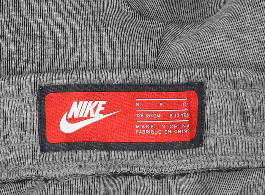 Nike Boys Grey Athletic Shorts, 8-10 Years - Gym & Running