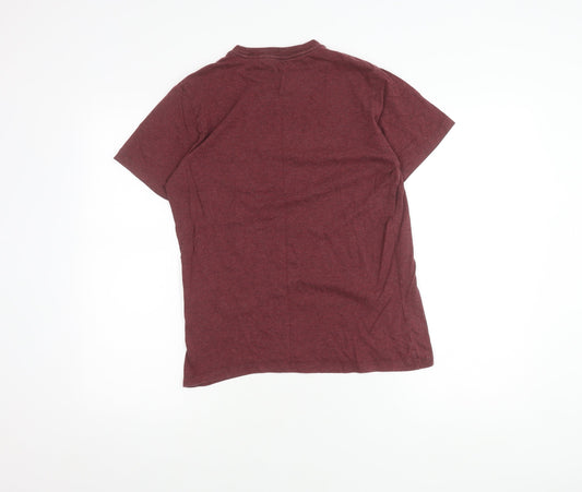 Levi's Men's Red Crew Neck Short Sleeve T-Shirt Size S