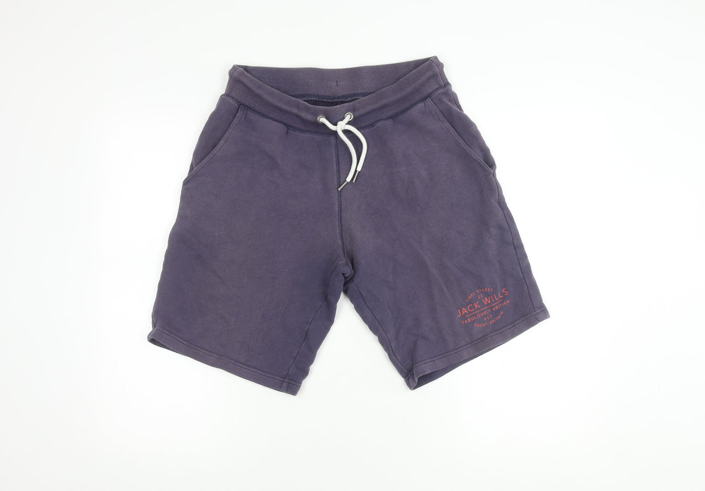 Jack Wills Men's XS Purple Sweat Shorts