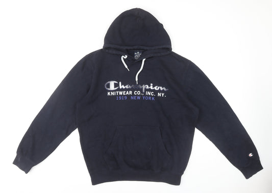 Champion Men's Black Medium Pullover Hoodie