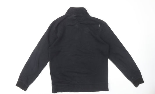 Nike Men's Black Small 1/4 Zip Sweatshirt