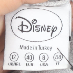 Disney Women’s Grey Mickey Sweatshirt, Size 12