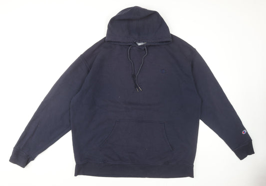 Champion Men's Blue 2XL Pullover Hoodie