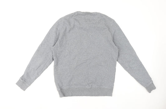 Lyle & Scott Men's Grey Pullover Sweatshirt L