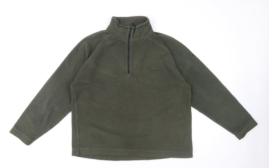 Craghoppers Men's Green XL Fleece Pullover Sweatshirt