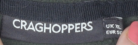 Craghoppers Men's Green XL Fleece Pullover Sweatshirt