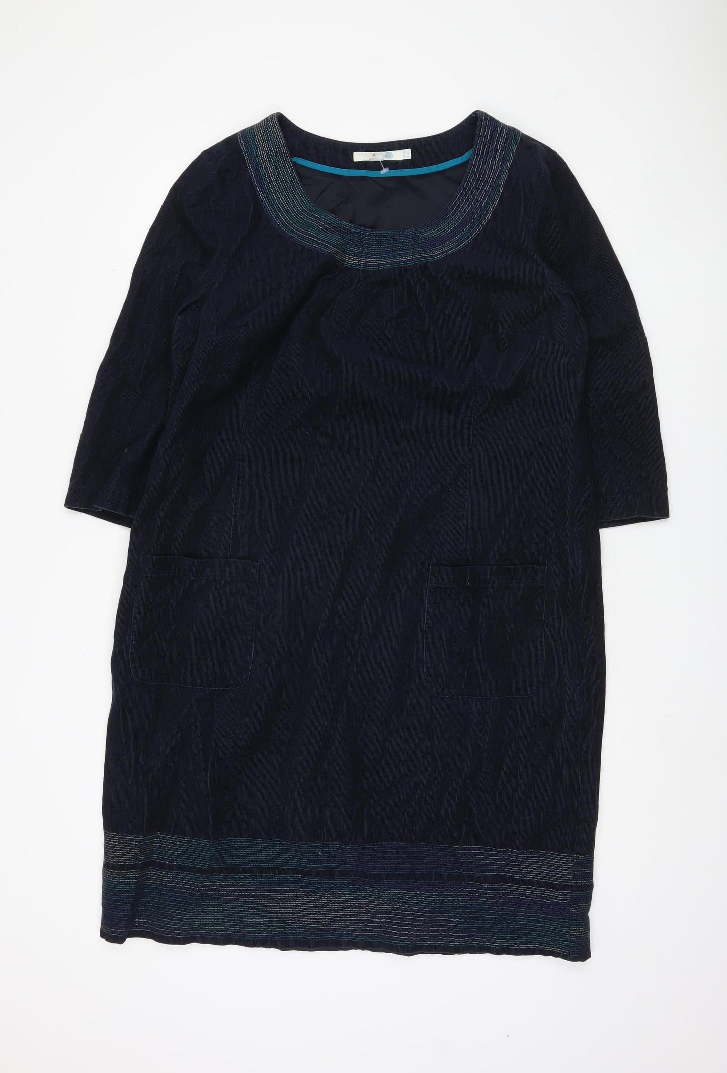 Boden Women's Blue Dress Size 18