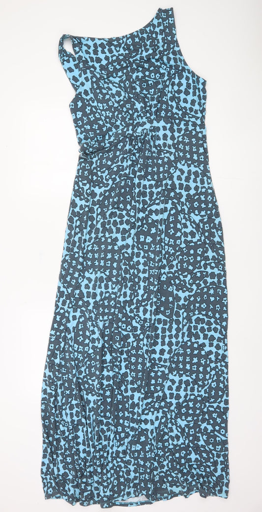 Boden Women's Blue Floral Maxi Dress Size 16L