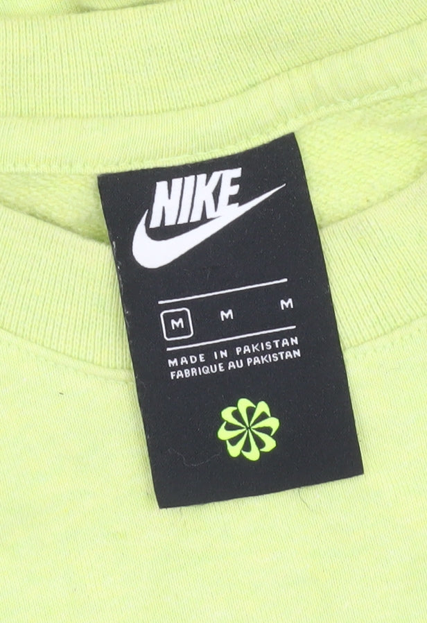 Nike Men's Green Crew Neck Pullover Sweatshirt M