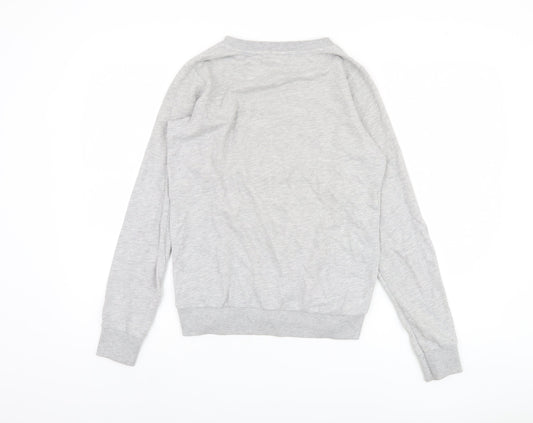Disney Teens Grey Graphic Pullover Sweatshirt Size 6