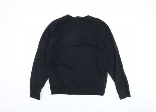 Nike Men's Black Small Logo Sweatshirt