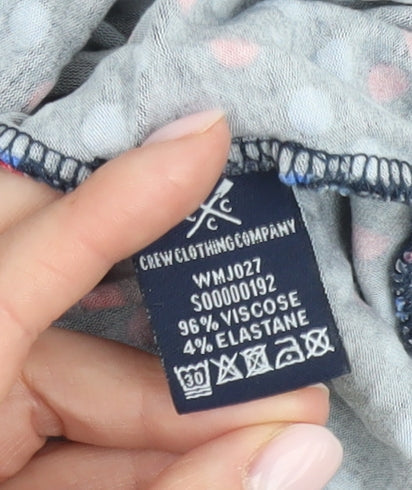 Crew Clothing Women’s Multicoloured Polka Dot Dress Size 8