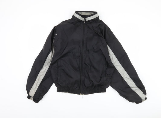 Puma Black Windbreaker Jacket XL Unisex Casual Sports