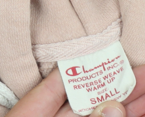 Champion Women's Beige Pullover Hoodie, Size S