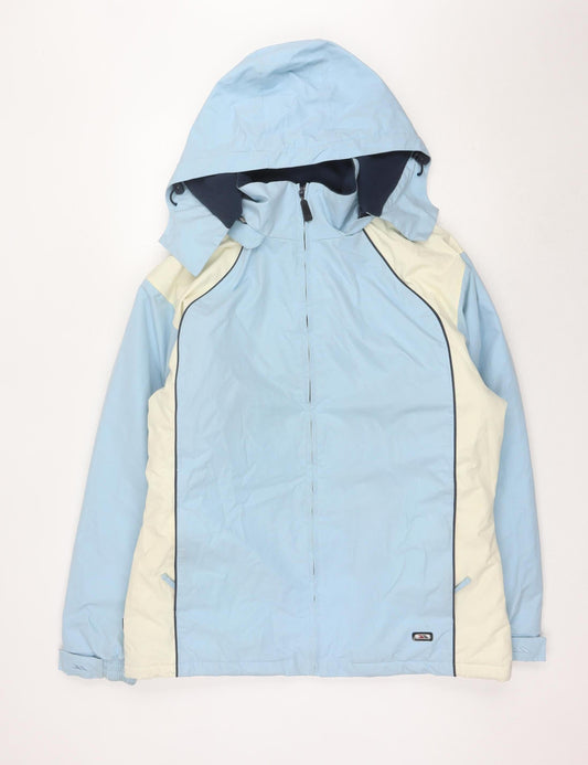 Trespass Men's Blue Waterproof Rain Coat - L