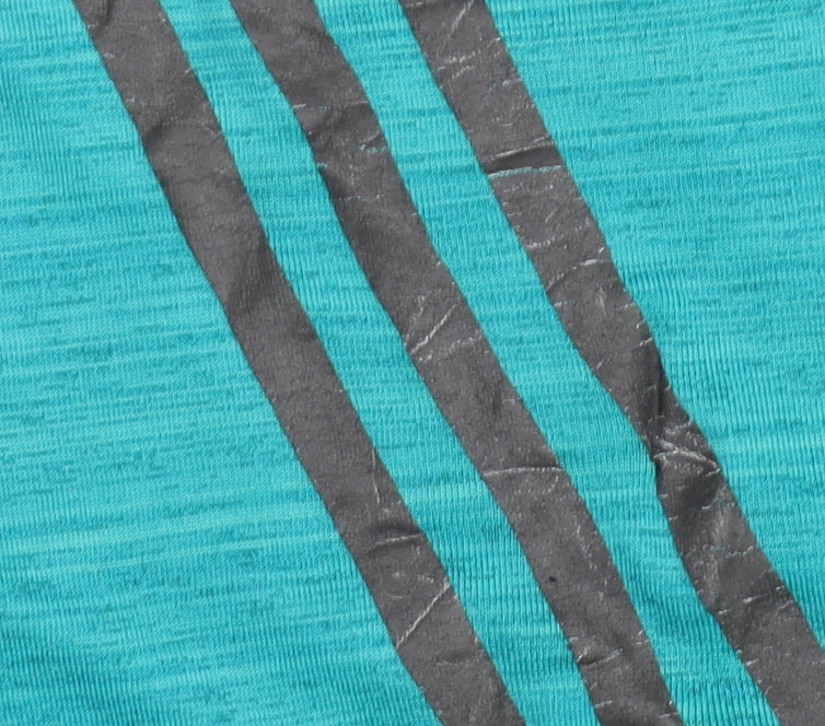 Adidas Women's Green XL Athletic T-Shirt