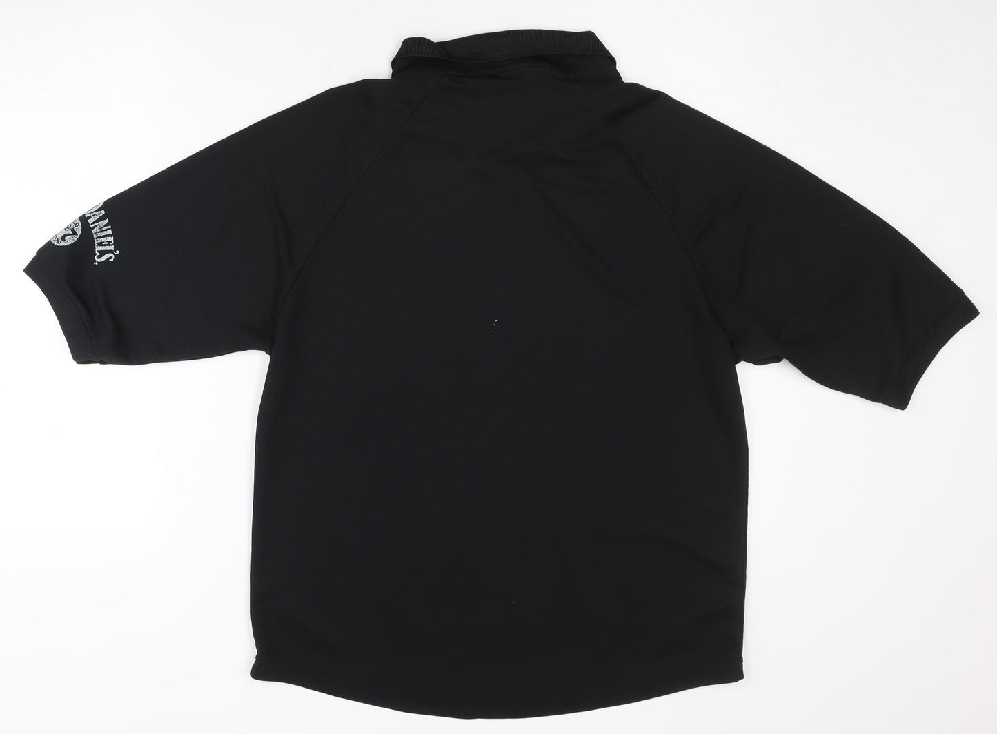 Jack Daniel's Men's Black XL Polo Shirt with Logo