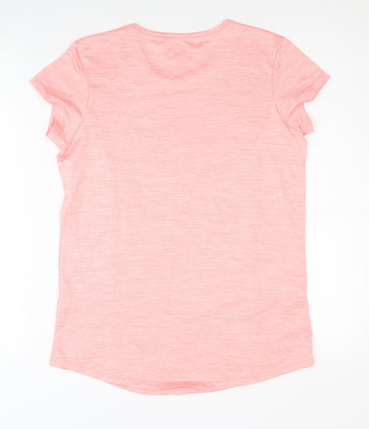 Yigga Girls Pink T-Shirt, 12-13 Years, Breathable Activewear