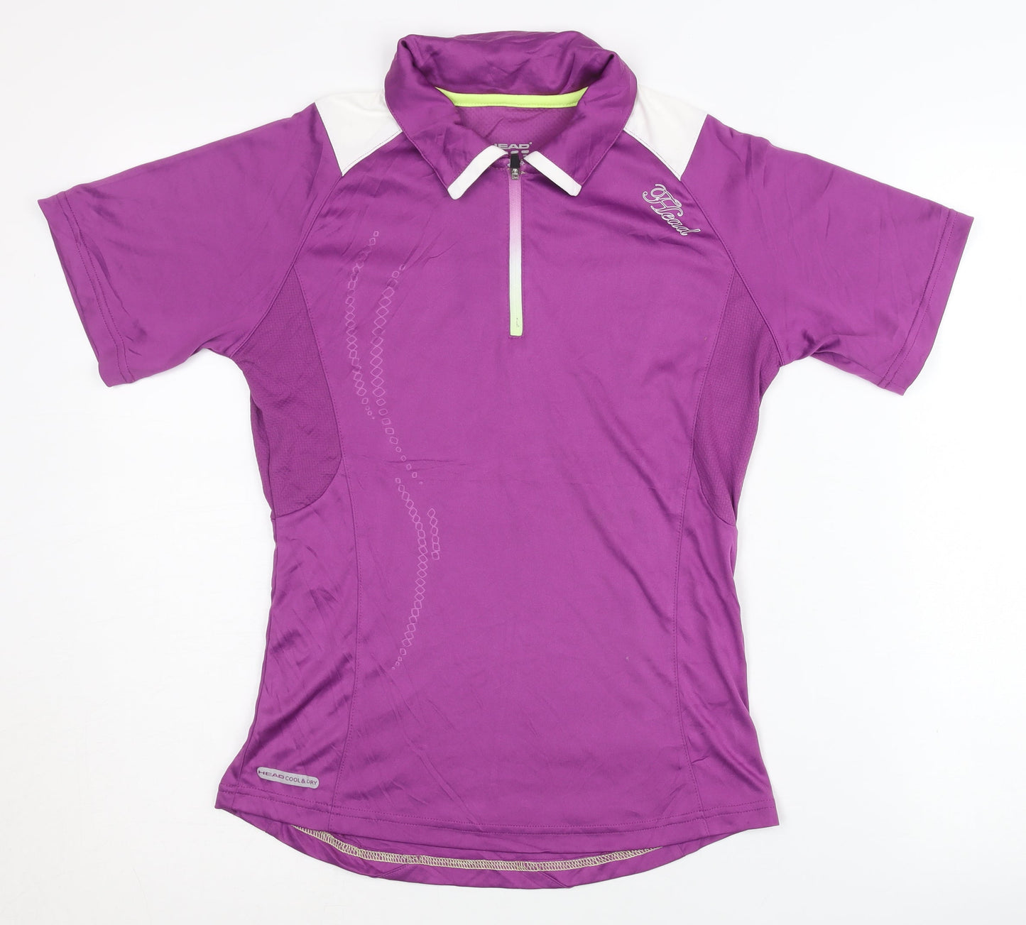HEAD Women's Purple Polo Activewear Top Size 12