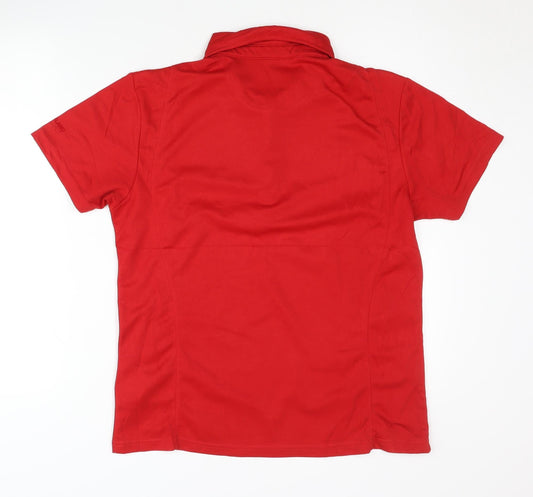 Northland Women's Red Polo Shirt Size 16