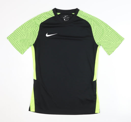 Nike Men's Black Athletic T-Shirt for Running S