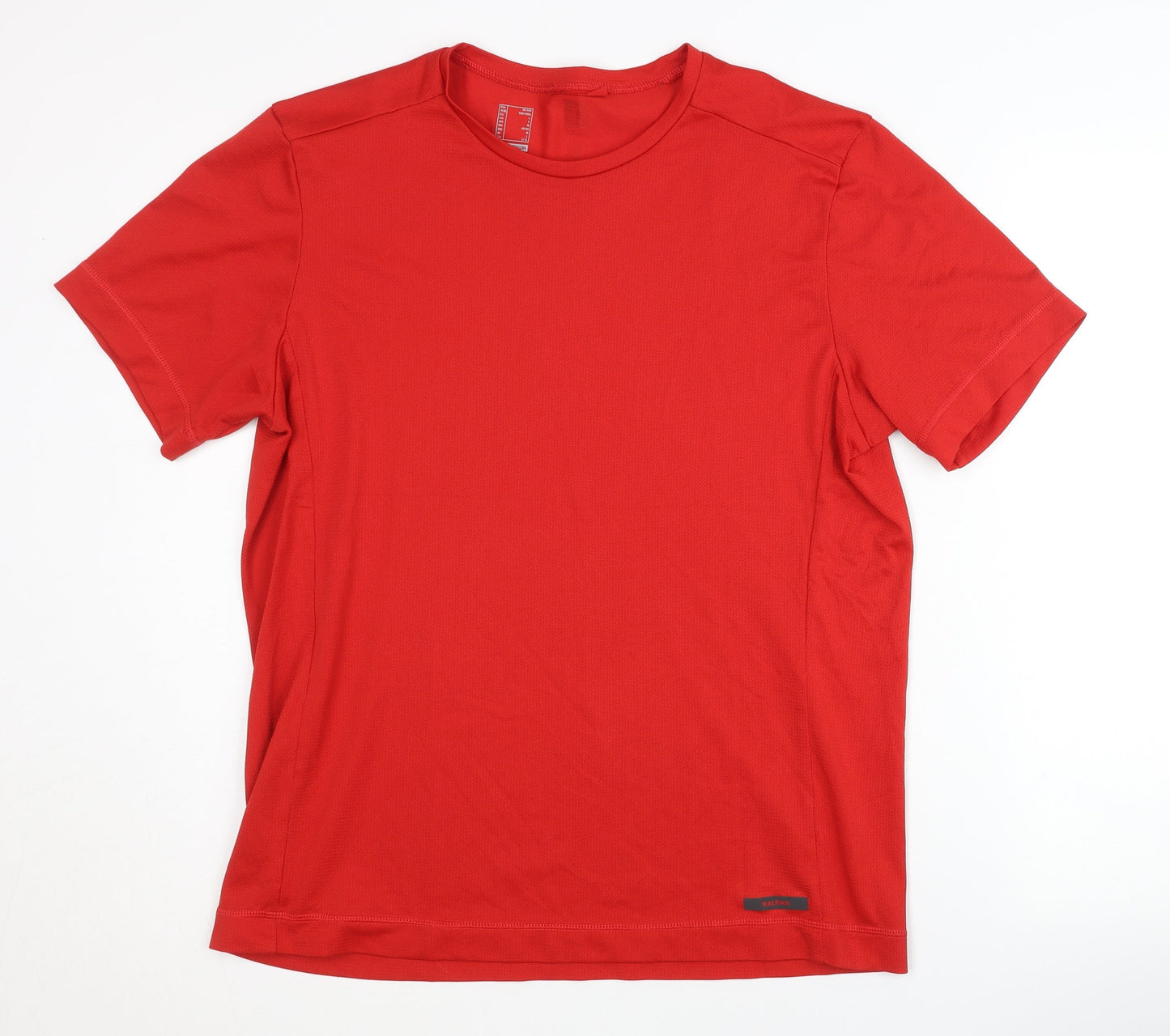 Decathlon Men's Red Basic T-Shirt Size L
